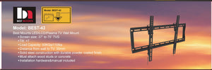 BEST Slim Tilting Wall Mount for 37″ – 70″ TVs BEST-43