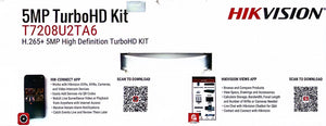 Hikvision T7208U2TA6 TurboHD 7-Piece Kit