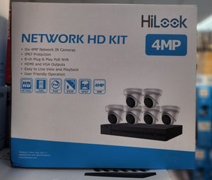 HiLook IK-6284TH-MH/P 8-Channel 4MP PoE NVR Kit