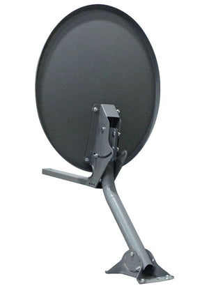 18 in (45 cm) Satellite Dish with 2 x Dual DSS Circular LNBs and Bracket