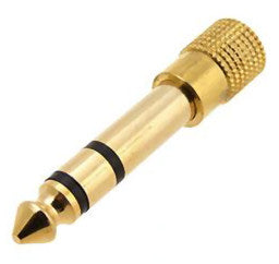 3.5mm Female to 6.35mm Male Stereo Adaptor
