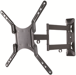 BestMounts 23-55 inch TV/Monitor Articulating (Swinging) FULL MOTION tv Wall Mount bracket - Up to 66 lb (30 kg) (BVM-245)