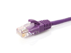 1 ft (30 cm) CAT6 500 MHz UTP Network Cable (Purple)