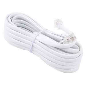 25 ft (7.6 m) Phone Cord with Plugs