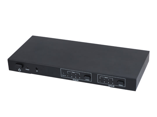 4-in 2-out HDMI 1.3 Matrix Audio/Video Switch