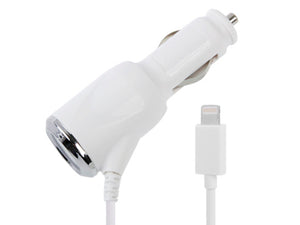 Lightning Car Charger for iPhone 5, iPad Mini, iPad Retina Display