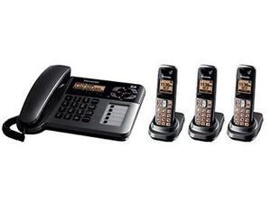 Panasonic KX-TG1063M Corded/Cordless DECT 6.0 Phone System [Refurbished]