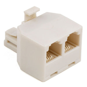 Phone Jack Duplex Adapter