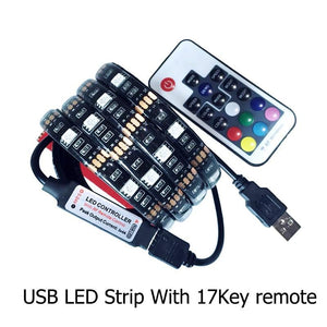 Led Strip Lights,6.56ft for 40-60in TV USB Backlight Kit with Remote