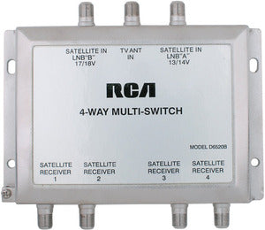 RCA CVHD6520 Dual LNB 3x4 Multi-Switch