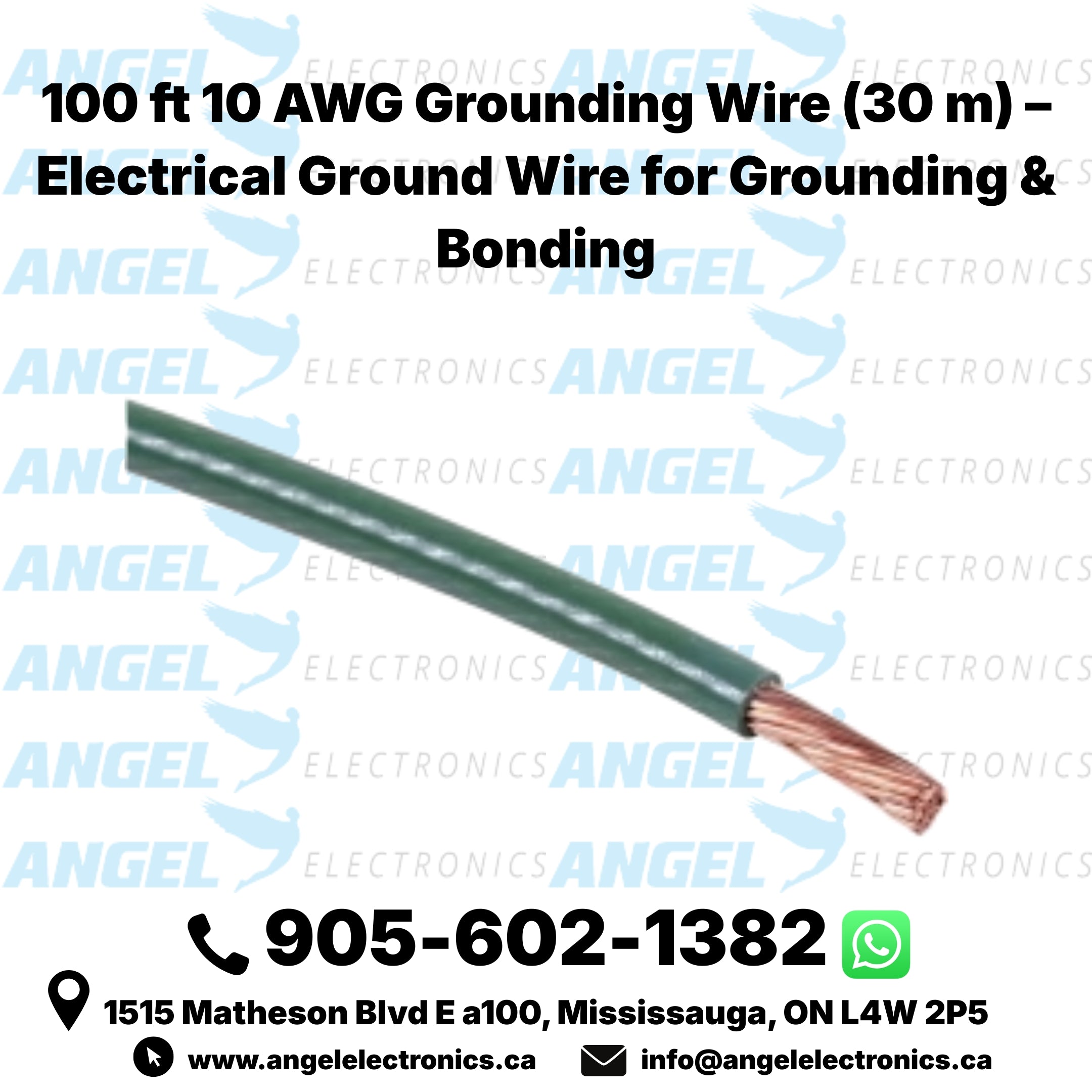 10 AWG Grounding Wire – Ground Wire for Electrical & Equipment Grounding