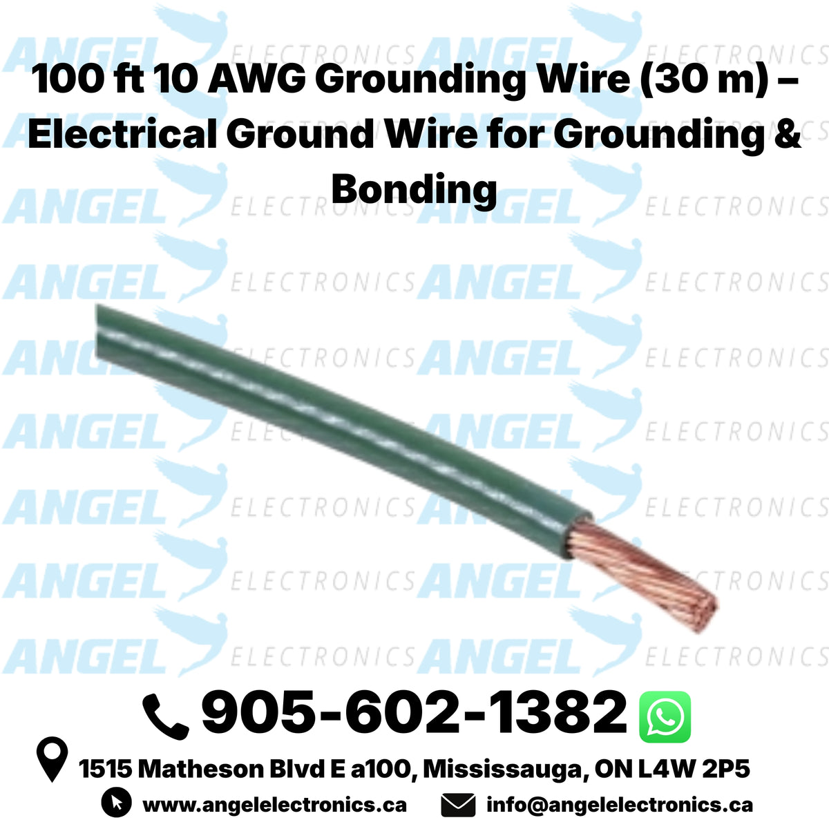 10 AWG Grounding Wire – Ground Wire for Electrical & Equipment Grounding
