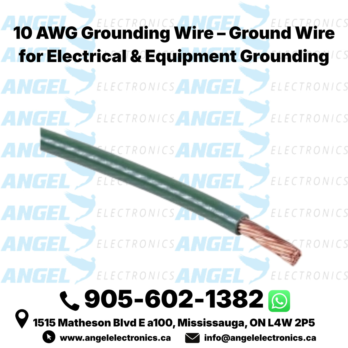 10 AWG Grounding Wire – Ground Wire for Electrical & Equipment Grounding