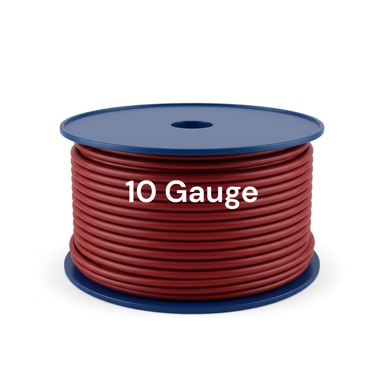 10 Gauge Power Wire 250FT Spool – Ultra Flexible Matte PVC Jacket Cable (Red / Black) Automotive, Car Audio & Electrical Use