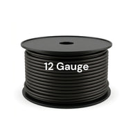 12 Gauge Power Wire 300FT Spool – Ultra Flexible Matte PVC Jacket Cable (Black / Red) Automotive, Car Audio & Electrical Wire