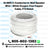 14 AWG 2-Conductor In-Wall Speaker Wire – White Oxygen-Free Copper Cable, FT4 Rated
