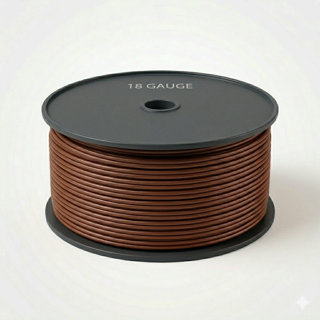 18 Gauge Remote Wire 500FT Spool – Power Trigger Wire for Car Audio, Amplifier & Installations