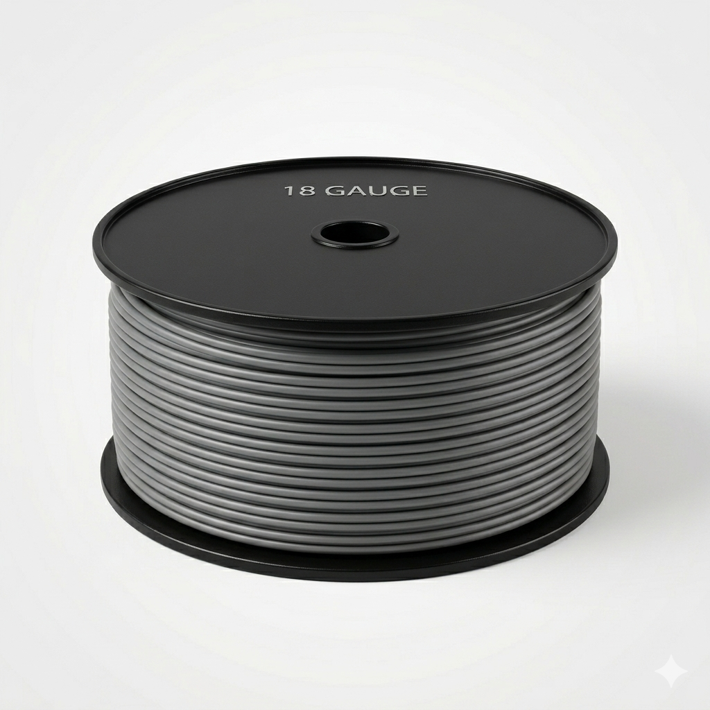 18 Gauge Remote Wire 500FT Spool – Power Trigger Wire for Car Audio, Amplifier & Installations