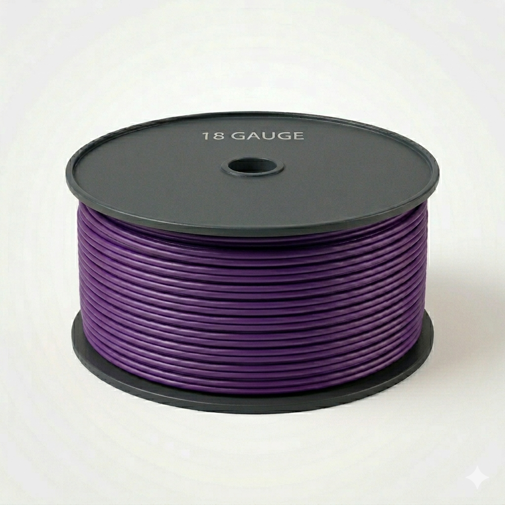 18 Gauge Remote Wire 500FT Spool – Power Trigger Wire for Car Audio, Amplifier & Installations
