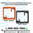 BestMounts Drywall Retrofit (Screw-On) 2-Gang Low Voltage Mounting Bracket | BLVP2