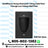 BestMounts Scoop (Outward) 1-Gang Cable Pass-Through Low Voltage Wall Plate | BWPON1