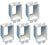 Arlington BE1-5 Electrical Outlet Box Extender, 1-Gang, White 5 pack