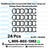 BestMounts 1-Gang New Construction Nail-On Low Voltage Mounting Bracket – Plastic