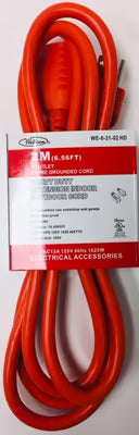 3-Prong Electrical Extension Cord (Indoor/Outdoor, cUL Certified) – Multiple Lengths