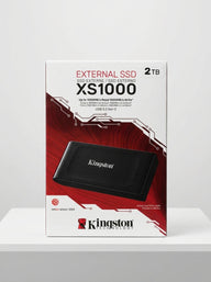 Kingston XS1000 2TB External Portable SSD – USB 3.2 Gen 2, Up to 1,050MB/s