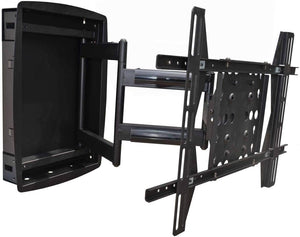 Best Mounts Recessed Full-Motion Articulating TV Wall Mount Bracket For TVs 42in to 75 in | Max Weight 135 lbs, VESA Patterns Up to 600x400 ( B-60)