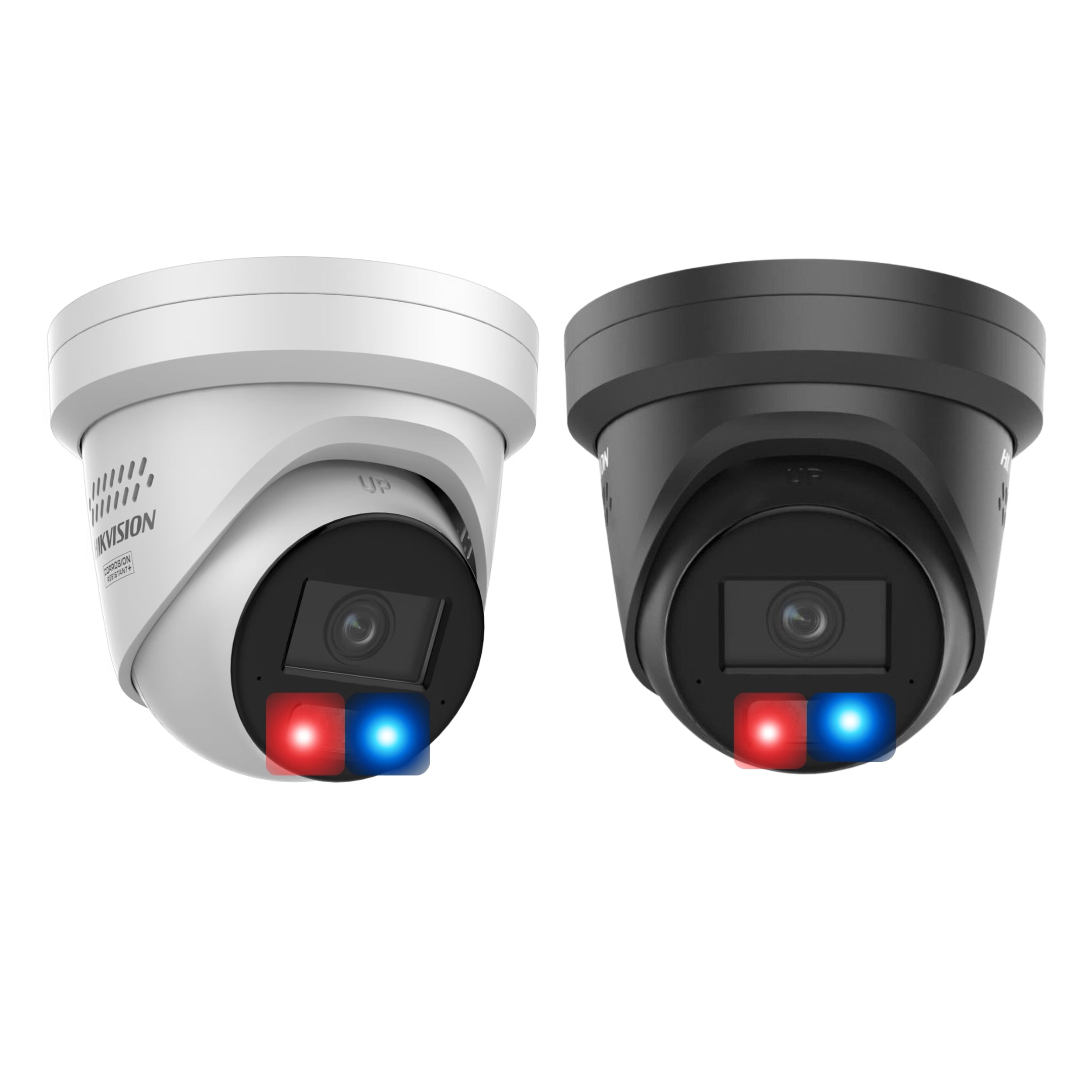 8 MP Smart Hybrid Light with ColorVu Fixed Turret Network Camera (DS-2CD2387G3-LIS2UY/SRB 2.8mm)
