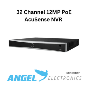 32 Channel 12MP PoE AcuSense NVR (NVR7632K2-16P) – 256Mbps, 16 Built-in PoE + 16-Port Switch, H.265+
