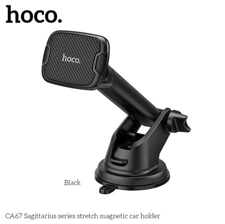 HOCO CA67 Magnetic Car Phone Mount | Dashboard & Windshield Universal Holder with Super Suction Base