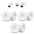 6 Pack PFA130-E Security Camera Junction Box (ABS) for Indoor & Outdoor Surveillance Camera - Security Camera Mount Bracket Waterproof Universal Camera Mount for Dome, Turret & Bullet Cameras
