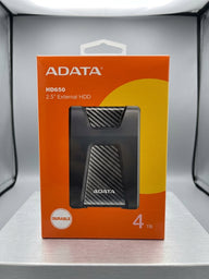 ADATA HD650 4TB Portable External Hard Drive – 2.5-Inch USB HDD