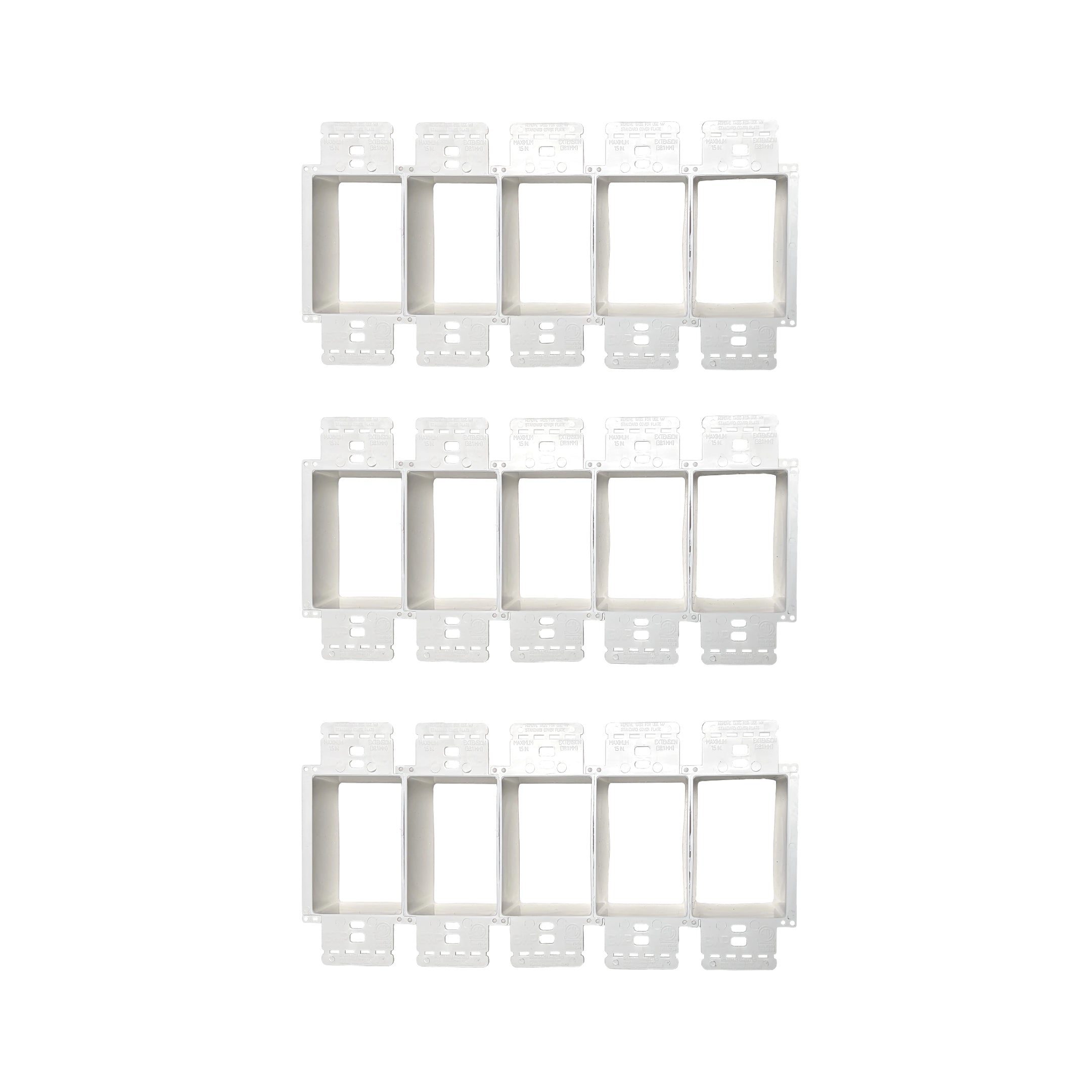 BestMounts Electrical Power Outlet Box Extender Kit | BEBEX