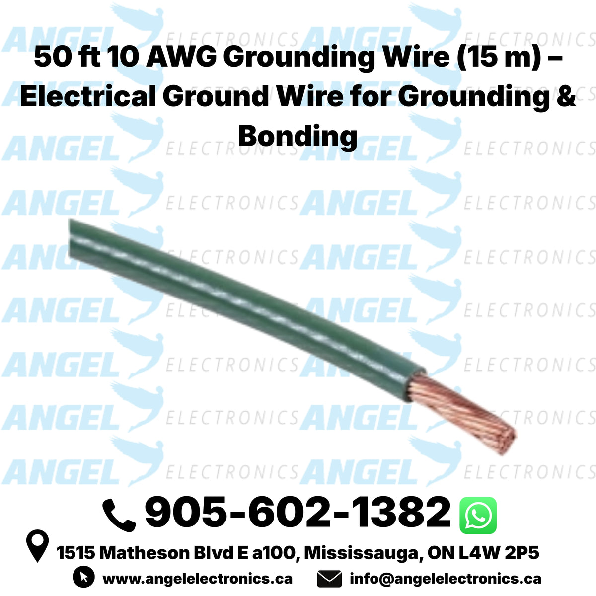 10 AWG Grounding Wire – Ground Wire for Electrical & Equipment Grounding