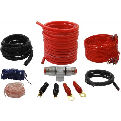 4 Gauge | 1500W Amplifier Wiring Installation Kit