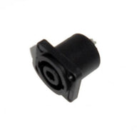 Speakon Female 2–4PIN Chassis Connector – Square Shape