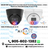 AIBASE 5MP Active Deterrence Full-Color IP Turret Security Camera – 2.8mm Fixed Lens, PoE (CAM-IP3155-PV-28-AI-V2)