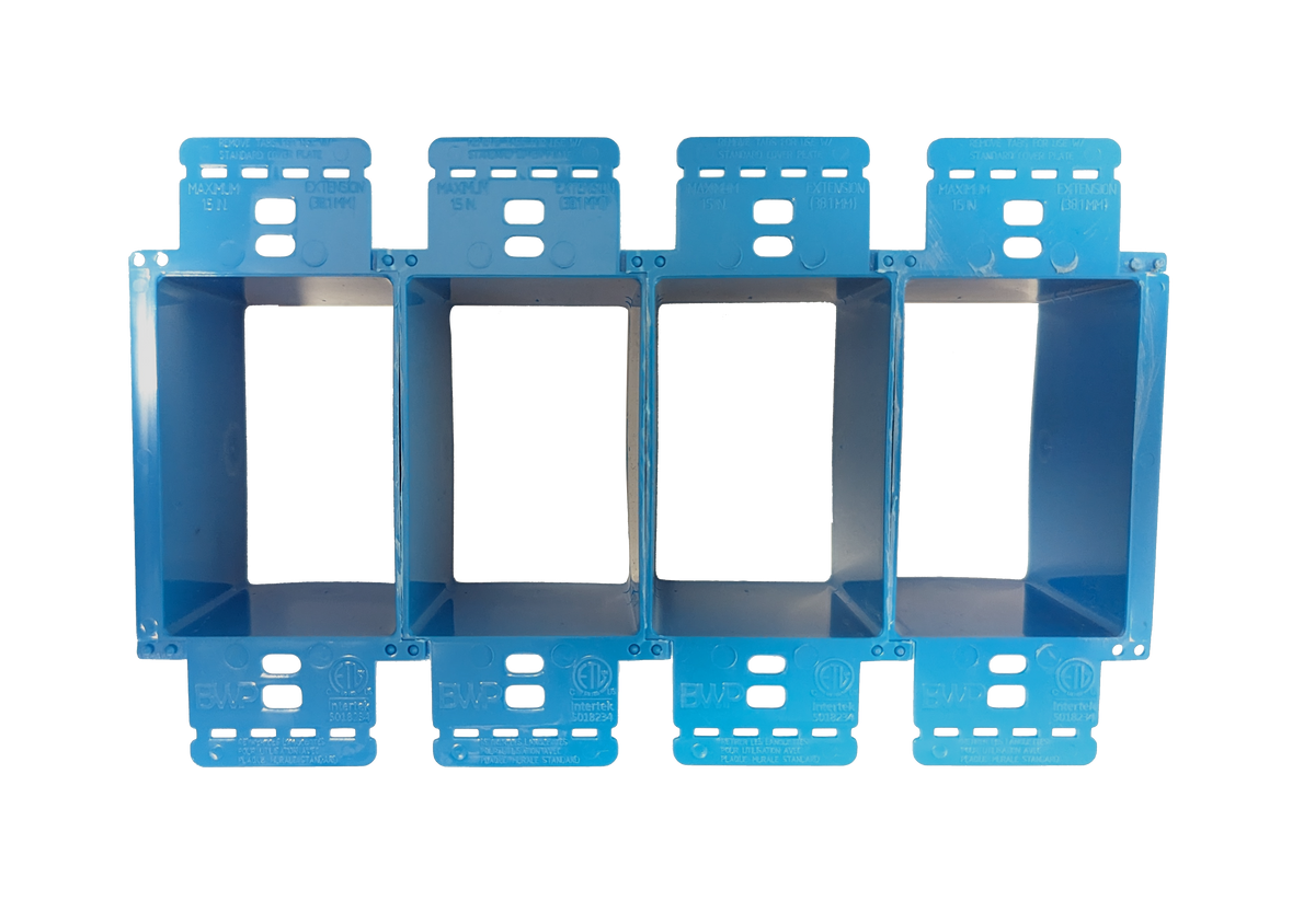 BestMounts Electrical Power Outlet Box Extender Kit | BEBEX