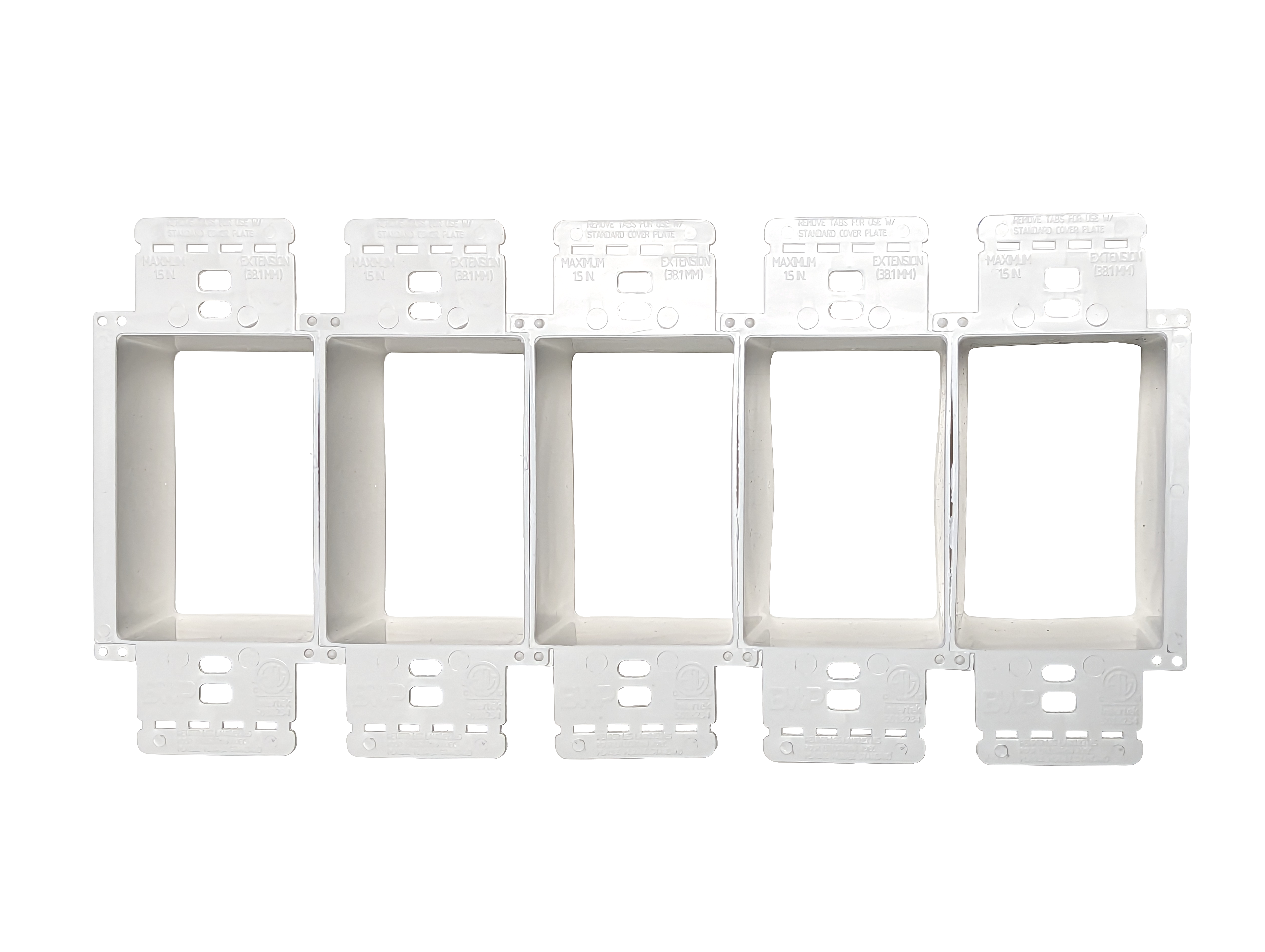 BestMounts Electrical Power Outlet Box Extender Kit | BEBEX