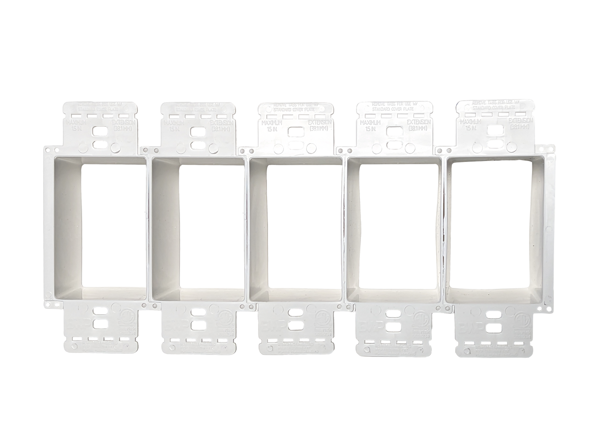 BestMounts Electrical Power Outlet Box Extender Kit | BEBEX