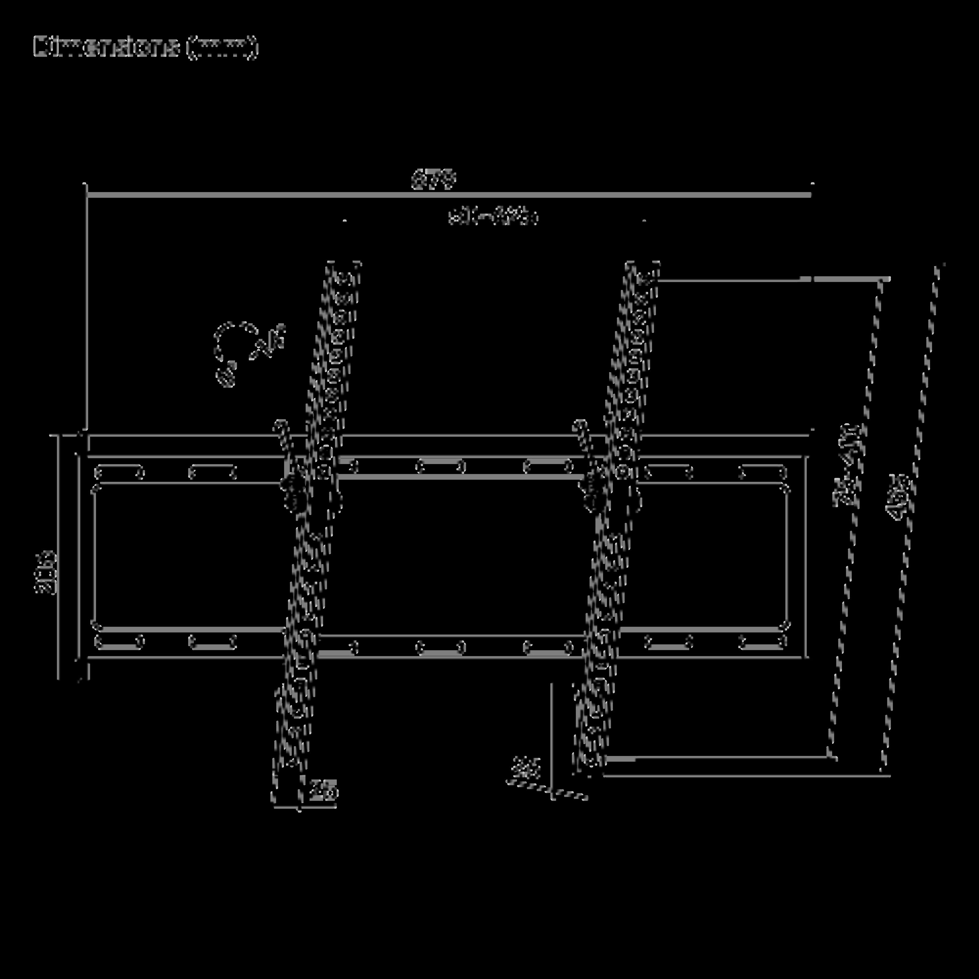 LP34-46T Economy Low Profile Tilt TV Wall Mount For most 37’’-70’’ LED, LCD flat panel TVs