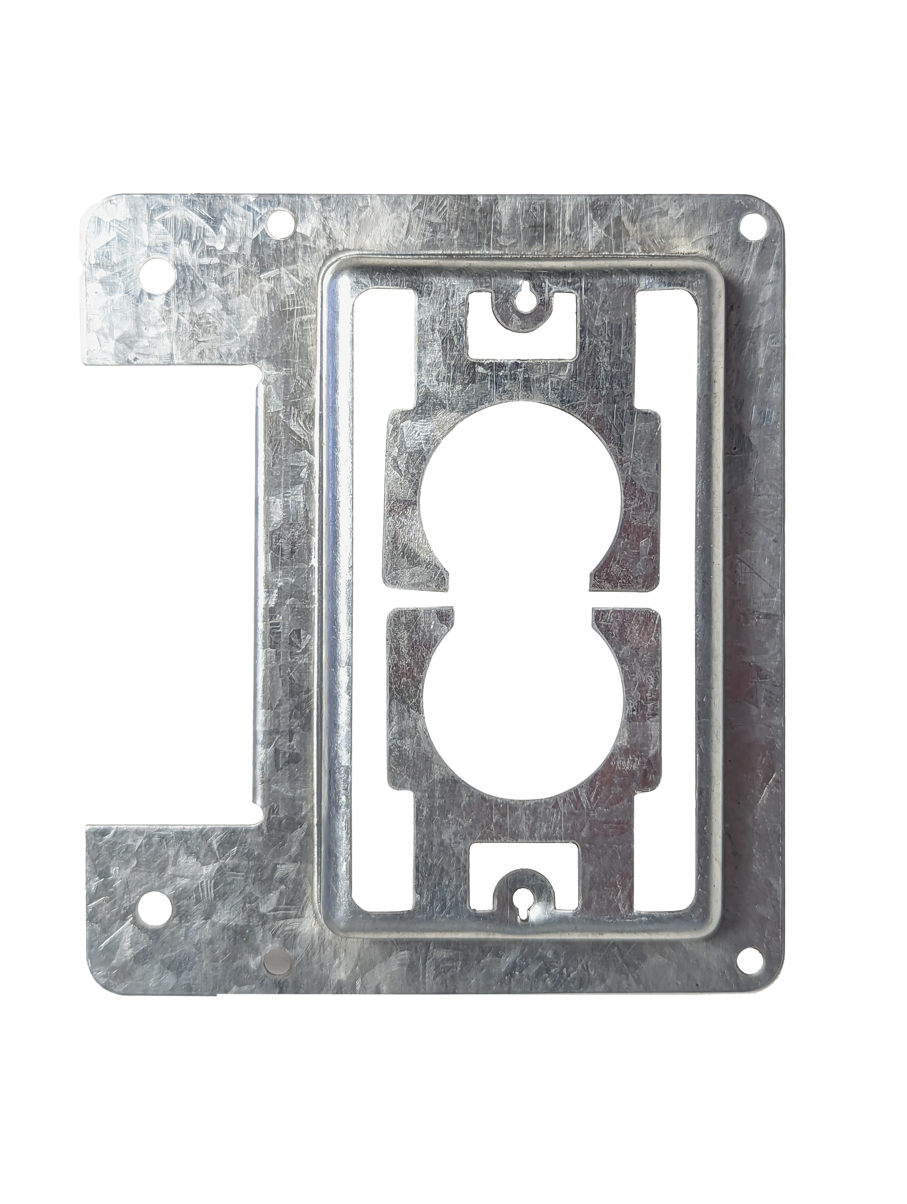 BestMounts - 10 Pack Low Voltage Mounting Brackets 1 Gang Multipurpose Pre Galvanized Steel New Construction - Drywall Outlet Cable Wall Plate Bracket for Network Cables, HDMI, Speaker Wire