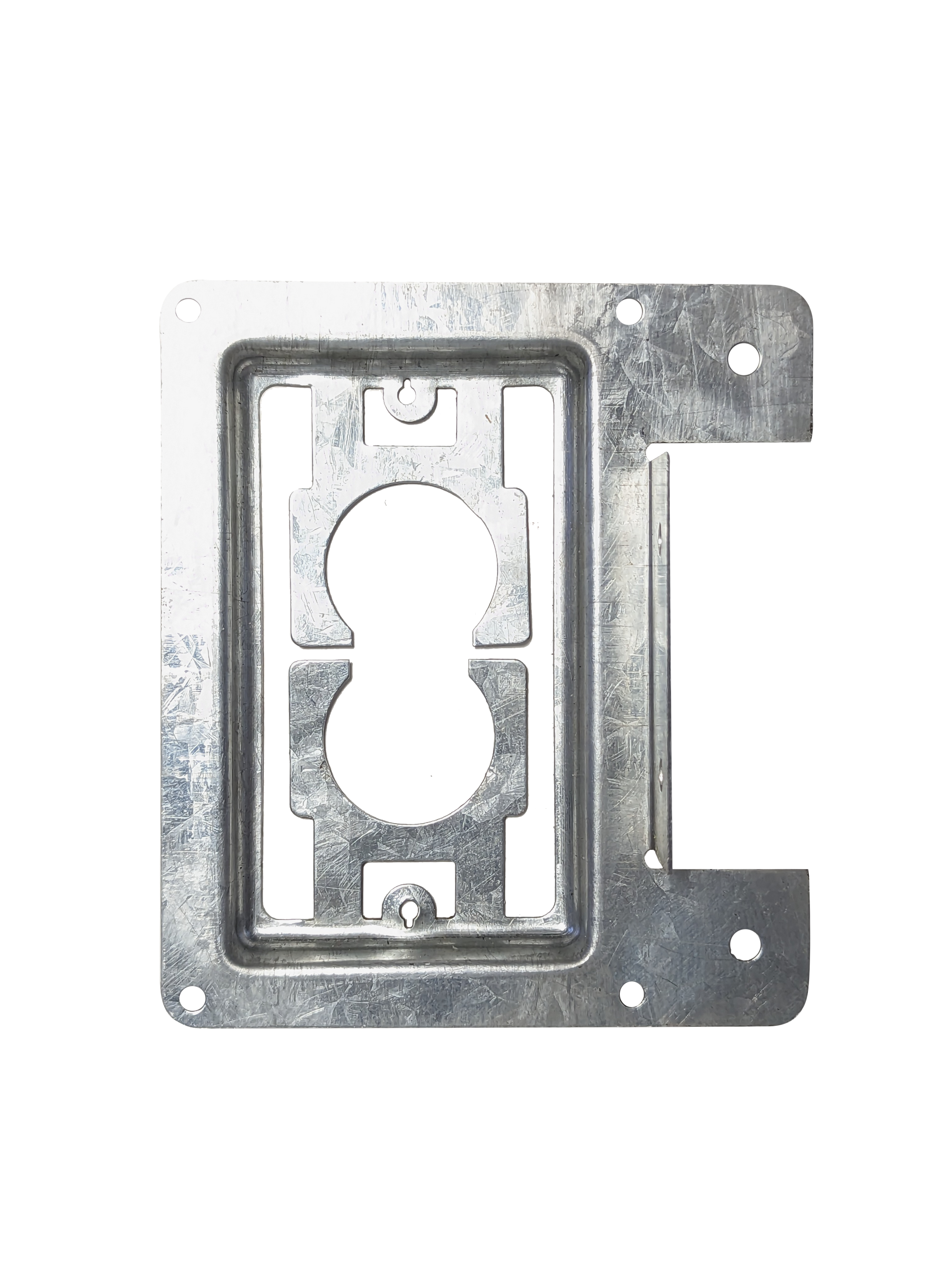 BestMounts New Construction (Nail-On) 1-Gang Low Voltage Metal Mounting Bracket | BLVMPST1