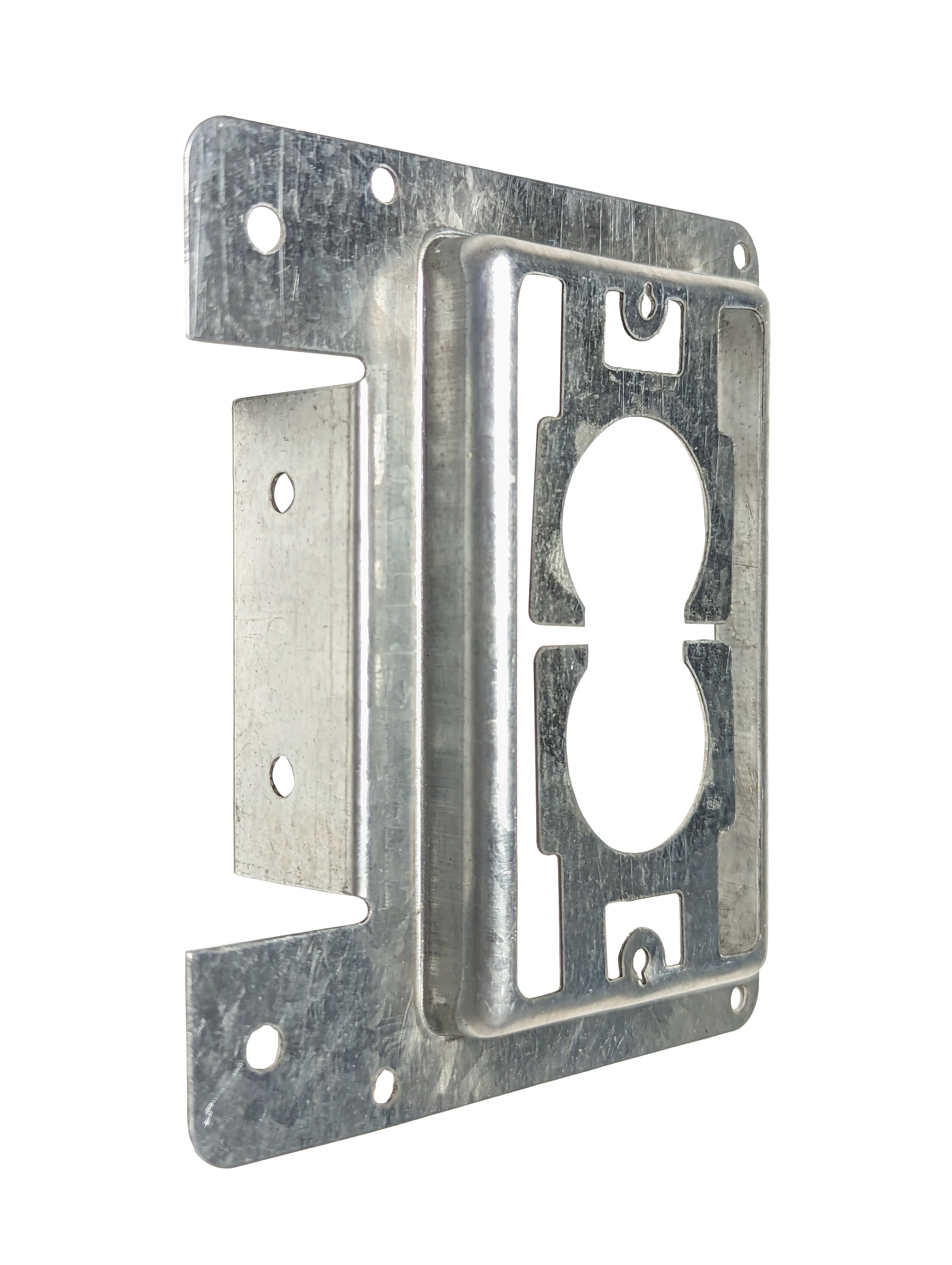 BestMounts New Construction (Nail-On) 1-Gang Low Voltage Metal Mounting Bracket | BLVMPST1