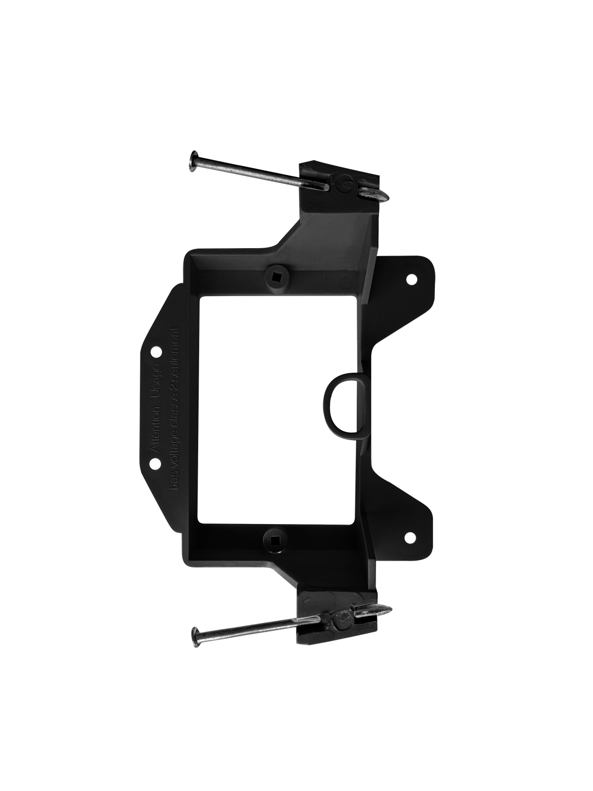 BestMounts 1-Gang New Construction Nail-On Low Voltage Mounting Bracket – Plastic
