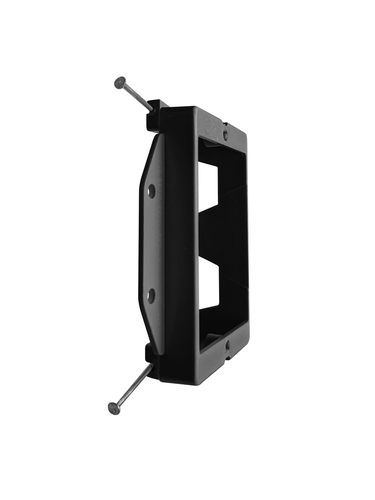 BestMounts 1-Gang New Construction Nail-On Low Voltage Mounting Bracket – Plastic