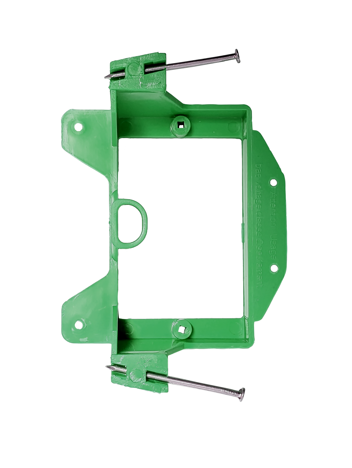 BestMounts 1-Gang New Construction Nail-On Low Voltage Mounting Bracket – Plastic